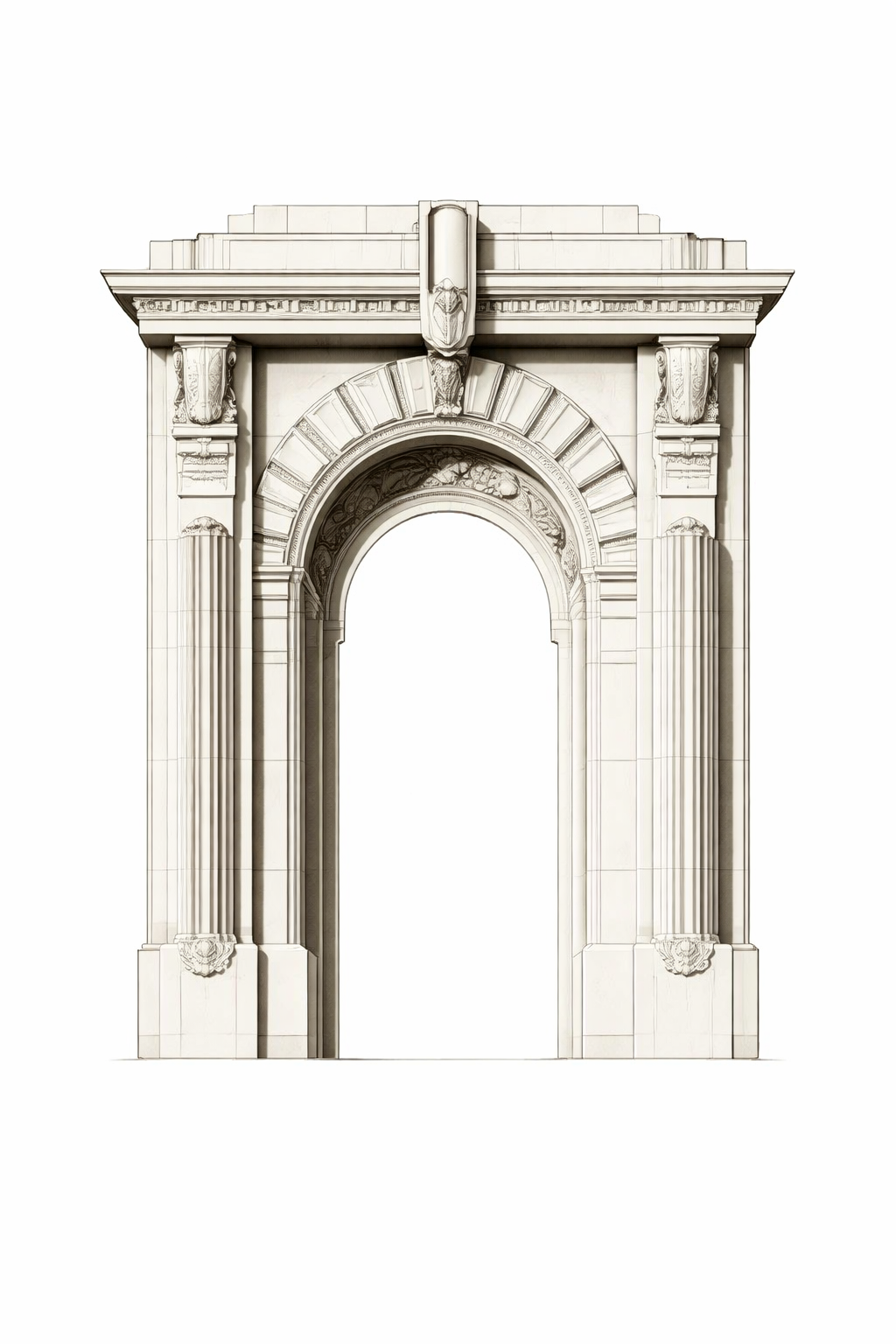 Architektonische Einrahmungen